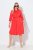 Ulla Popken 815217 Hemdblusenkleid in A-Linie mit Bindegürtel Rosa - Midikleider - Midikleider für Damen in großen Größen