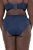 Ulla Popken 815268 Gestreifte Slips Dunkelblau - Slips - 