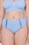 Ulla Popken 815268 Gestreifte Slips Hellblau - Slips - 