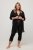 Ulla Popken 815580 3/4-Strumpfleggings mit Oberschenkelschutz 80 den Schwarz - Strumpfhosen & Socken - 