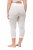 Ulla Popken 815580 3/4-Strumpfleggings mit Oberschenkelschutz 80 den Weiß - Strumpfhosen & Socken - 