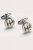 JP1880 816867 Manschettenknöpfe mit Schaltknauf Silbergrau - Schmuck - 