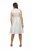 Ulla Popken 817135 Abendkleid Wollweiß - Abendkleider - Abendkleider in großen Größen