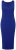 Ulla Popken 817591 Strickkleid mit V-Ausschnitt Blau - Strickkleider - 