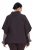 Ulla Popken 820620 Poncho-Pullover mit Rollkragen Mahagonibraun - Ponchos & Capes - 