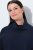 Ulla Popken 820620 Poncho-Pullover mit Rollkragen Dunkelblau - Ponchos & Capes - 