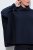 Ulla Popken 820620 Poncho-Pullover mit Rollkragen Dunkelblau - Ponchos & Capes - 