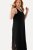 Ulla Popken 823276 Ärmelloses Kleid Schwarz - Maxikleider - Maxikleider in großen Größen
