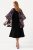 Ulla Popken 823276 Ärmelloses Kleid Schwarz - Maxikleider - Maxikleider in großen Größen