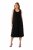 Ulla Popken 823276 Ärmelloses Kleid Schwarz - Maxikleider - Maxikleider in großen Größen