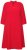 Ulla Popken 823290 Kleid in A-Linie mit Taschen Rot - Midikleider - Midikleider für Damen in großen Größen