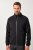 JAY-PI FLEXNAMIC® Golf Sweat Jacket with Zipper Black - Sportbekleidung & outdoor - Sportbekleidung in große größen für herren