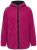Ulla Popken 823371 Teddyjacke mit Kapuze und gesteppten Taschen Fuchsia - Fleecekleidung - 