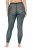 Ulla Popken 823383 Gepunktete Strumpfleggings Oliv - Strumpfhosen & Socken - 