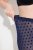 Ulla Popken 823383 Gepunktete Strumpfleggings Dunkelblau - Strumpfhosen & Socken - 