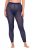 Ulla Popken 823383 Gepunktete Strumpfleggings Dunkelblau - Strumpfhosen & Socken - 