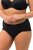 Ulla Popken 824106 Slips mit Spitze 2er-Pack Schwarz - Slips - 