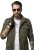 JP1880 Field Jacket with Badges Vintage Look TALL Moss Green - TALL jacken - TALL Jacken für große Herren