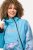 Ulla Popken 824429 Marmorierte Skijacke mit Dreifach-Funktion Blau - Skibekleidung - 