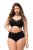 Ulla Popken 825676 Shaping-Slip mit hoher Taille Schwarz - Shapewear - 