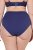Ulla Popken 825676 Shaping-Slip mit hoher Taille Königsblau - Shapewear - 