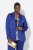 Ulla Popken 826161 Strukturblazer mit Pattentaschen Dunkelblau - Blazer - Blazer in großen Größen für Damen