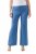 Ulla Popken 826163 Weite Anzughose Denimblau - Stoffhosen - Weite Stoffhosen für Damen in großen Größen