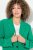 Ulla Popken 826487 Oversize-Blazer mit Pattentaschen Smaragdgrün - Blazer - Blazer in großen Größen für Damen