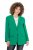 Ulla Popken 826487 Oversize-Blazer mit Pattentaschen Smaragdgrün - Blazer - Blazer in großen Größen für Damen