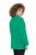 Ulla Popken 826487 Oversize-Blazer mit Pattentaschen Smaragdgrün - Blazer - Blazer in großen Größen für Damen