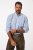 JP1880 Modern Fit Button-Down Collar Long Sleeve Check Shirt Light Blue - Herrenhemden - Herrenhemden in großen Größen