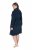 Ulla Popken 826794 Frottee-Bademantel Dunkelblau - Morgenmäntel & Bademäntel - 