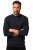 JP1880 827128 Langarmshirt mit Bauchfit Dunkelblau - Herren-T-shirts - Herren-T-Shirts in großen Größen