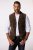 JP1880 827437 Velourslederweste mit Revers Dunkelbraun - Herrenanzüge und -blazer - Herrenanzüge und -blazer in großen Größen