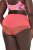Ulla Popken 827465 Hipster-Slips mit Spitze 3er-Pack Rosa - Slips - 