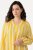 Ulla Popken 827653 Gestreiftes Kleid Gelb - Midikleider - Midikleider für Damen in großen Größen