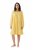 Ulla Popken 827653 Gestreiftes Kleid Gelb - Midikleider - Midikleider für Damen in großen Größen