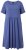 Ulla Popken 827920 Kurzärmliges Jerseykleid Blau - Jerseykleider - 