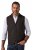 JP1880 828736 Tweedweste mit Strickrücken Dunkelbraun - Herrenanzüge und -blazer - Herrenanzüge und -blazer in großen Größen