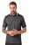 JAY-PI Quickdry Two-Tone Golf Poloshirt Black - Polo-shirts für herren - Polo-Shirts für Herren in großen Größen