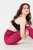 Ulla Popken 828982 Karierte Strumpfleggings Beerenrot - Strumpfhosen & Socken - 