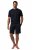 JP1880 829513 Schlafanzug kurze Form Bauchfit Dunkelblau TALL - TALL unterwäsche & bademode - TALL Unterwäsche & Bademode