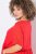 Ulla Popken 829837 Kurzärmliges Kleid aus Leinenmix Rot - Sommerkleider - Sommerkleider in großen Größen