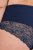 Ulla Popken 830094 Slips mit Spitze 2er-Pack Dunkelblau - Slips - 