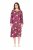 Ulla Popken 830151 Geblümtes Kleid Rosa - Maxikleider - Maxikleider in großen Größen