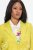 Ulla Popken 830767 Crinkle-Blazer Hellgrün - Blazer - Blazer in großen Größen für Damen