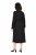 Ulla Popken 831004 Langärmliges Midikleid Schwarz - Maxikleider - Maxikleider in großen Größen