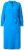 Ulla Popken 831004 Langärmliges Midikleid mit V-Ausschnitt Königsblau - Midikleider - Midikleider für Damen in großen Größen