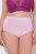 Ulla Popken 831866 Slips mit hoher Taille und Spitze 3er-Pack Dunkelblau - Slips - 