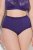 Ulla Popken 831866 Slips mit hoher Taille und Spitze 3er-Pack Königsblau - Slips - 